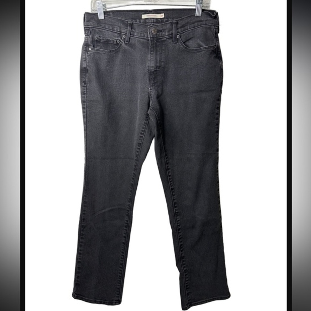 Levi’s 505 Straight Leg Black Jeans Women’s Size 29